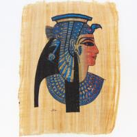 Pintura Egípcia Busto Faraó Egípcio Papiro Em Tema Faraônico comprar usado  Brasil 