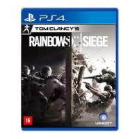 Tom Clancy's Rainbow Six Siege Ps4 Mídia Física Br, usado comprar usado  Brasil 