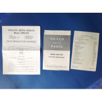 Manual Proprietário Auto Radio Philco Model Un6-100 Original comprar usado  Brasil 