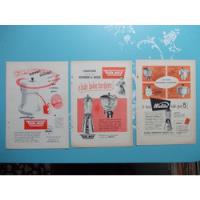 Propaganda Vintage (kit De 3) Walita Centrífuga. Liquidifica comprar usado  Brasil 