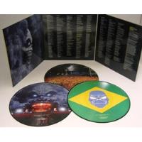 Iron Maiden Rock Rio Picture 3 Lps Raro Virtual Maiden Vinil, usado comprar usado  Brasil 
