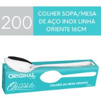 Usado, Lote 200 Colher Sopa Kit Simples Barato Tradicional Ref 0162 comprar usado  Brasil 