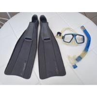Usado, Kit De Mergulho Cressi 37/38,máscara,snorkel Us Divers comprar usado  Brasil 