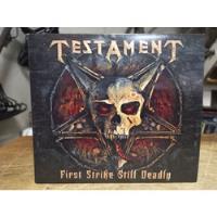 Testament First Strike Still Deadly comprar usado  Brasil 
