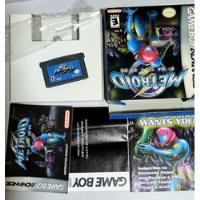 Metroid Fusion Gba Fita Game Original  Americano  Completa comprar usado  Brasil 