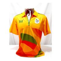 Usado, Camisa Uniforme Jogos Olímpicos Rio 2016 Voluntários  360 comprar usado  Brasil 