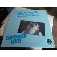 Usado, Lp Duplo Ozzy Osbourne - Live In L.a. ´82 - Randy Rhoads comprar usado  Brasil 