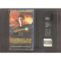 Vhs Queima De Arquivo - Original - Schwarzenegger  Legendado comprar usado  Brasil 