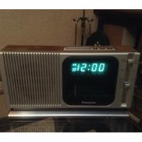 Rádio Relógio Panasonic Rc-205  Made In Japan. O Radio Parou De Funcionar , Optei Por Vender No Estado.  Ler Anúncio.  comprar usado  Brasil 