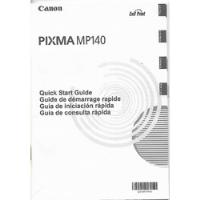 Manual De Instruções Da Impressora Canon Mod. Pixmamp140 comprar usado  Brasil 
