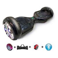 Usado, Usado 6 Led Hoverboard Skate Electrico Bluetooth Overboard comprar usado  Brasil 
