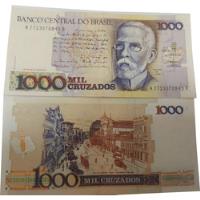 Cédula Nota De 1000 Mil Cruzados Machado De Assis. comprar usado  Brasil 