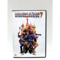 Dvd Original Loucademia De Polícia 7 - Missão Moscou comprar usado  Brasil 