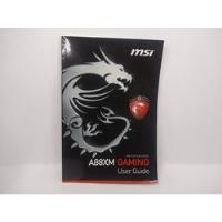 Manual Placa Mãe: Msi A88xm Gaming comprar usado  Brasil 
