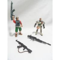 Usado, Lote 2 Bonecos Soldados Chap Mei + Armas Brinquedo comprar usado  Brasil 