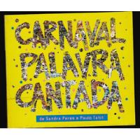 Cd Carnaval Palavra Cantada comprar usado  Brasil 