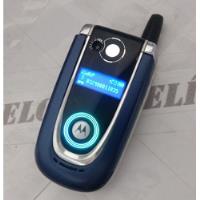 Celular Motorola V600 Azulão Flip Pequeno Antigo De Chip  comprar usado  Brasil 