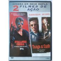 Dvd Duplo,stallone Cobra,tango&cash, Semi-novo, Raro+brinde comprar usado  Brasil 