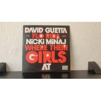 Cd David Guetta/ Flo Rida/ Nicki Minaj - Where Them Girls At comprar usado  Brasil 