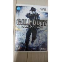 Call Of Duty Word At War Wii Perfeito Estado comprar usado  Brasil 