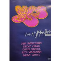 Dvd Yes Live Até Montreux, Raridade, Conservado+brinde comprar usado  Brasil 