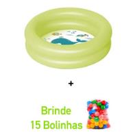 Piscina Inflável Infantil 28litros Crianças + Brinde 15 Bola, usado comprar usado  Brasil 