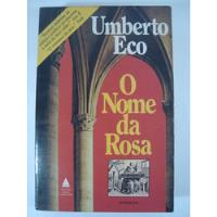 O Nome Da Rosa - Umberto Eco D3h comprar usado  Brasil 
