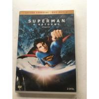 Superman O Retorno Dvd Duplo Dvd Original Usado Dublado comprar usado  Brasil 