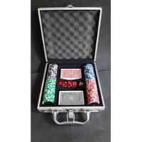 Maleta Poker Alumínio 100 Fichas Whisky Grants - Leia comprar usado  Brasil 