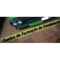 Placa Automotiva Usada Detran Cet Letreiro Condutores Antiga comprar usado  Brasil 