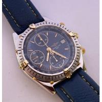Relógio Breitling Chronomat Aço Ouro Azul  Magnífico Rolex  comprar usado  Brasil 