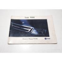 Manual Do Proprietário  M 1991 Saab 9000 Importado comprar usado  Brasil 