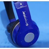 Usado, Headphone Bluetooth Sd Mod 725 Azul  - Monster Audio comprar usado  Brasil 