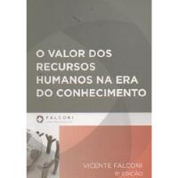 Usado, Livro O Valor Dos Recursos Humanos N Campos, Vicente Fa comprar usado  Brasil 