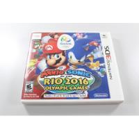 3ds - Mario & Sonic At The Rio 2016 Olympic Games - Original comprar usado  Brasil 
