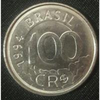 Moeda 100 Cruzeiros Reais Lobo Guará Ano 1994 comprar usado  Brasil 