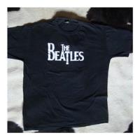Camiseta T Shirt Preta C/ Estampa  The Beatles Tamanho G comprar usado  Brasil 