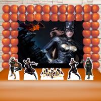 Usado, Painel De Festa Infantil Batgirl  Promoção , Cenários comprar usado  Brasil 