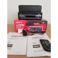 Auto Rádio Cd Player Sony Xplod Cdx-l497bk + Controle Remoto comprar usado  Brasil 