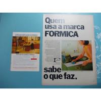 Propaganda Vintage (kit De 2). Formica Armários. Laminados D comprar usado  Brasil 