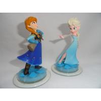 Boneca Elsa E Anna Frozen Infinity Disney Coleção Video Game, usado comprar usado  Brasil 