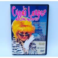 Dvd Cyndi Lauper Live In Paris, usado comprar usado  Brasil 