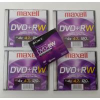 2 Mini Dvd-rw 30m Regravável Sony Filmado Digital + 4 Dvd Rw, usado comprar usado  Brasil 