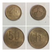 2 Moedas Republica Argentina 25 E 50 Centavos 1992 / 1994 comprar usado  Brasil 