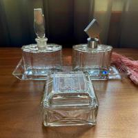 Usado, Antigo Conjunto Toucador Perfumeiros Cristal Francês A Deco comprar usado  Brasil 