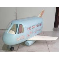 Avião Antigo Da Barbie Mattel 1999 Grande Asas + Trem Pouso  comprar usado  Brasil 