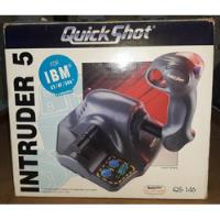 Joystick Intruder 5 - 1992 Quickshot - Ibm Xt/at/386 Pc comprar usado  Brasil 