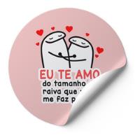 120 Tag Etiquetas Adesivo Bento Flork Eu Te Amo Love Skin comprar usado  Brasil 