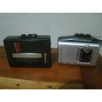 2 Mini Gravador Cassette Panasonic Ñ Funcionam , Ler Descr comprar usado  Brasil 