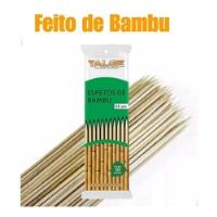 2500 Palitos Espeto De Bambu 25 Cm Espeto Churrasco Talge comprar usado  Brasil 